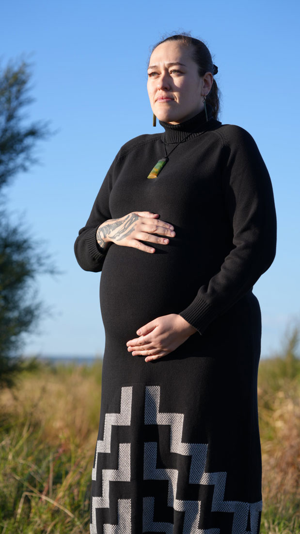 Poutama Knit Dress - Image 2